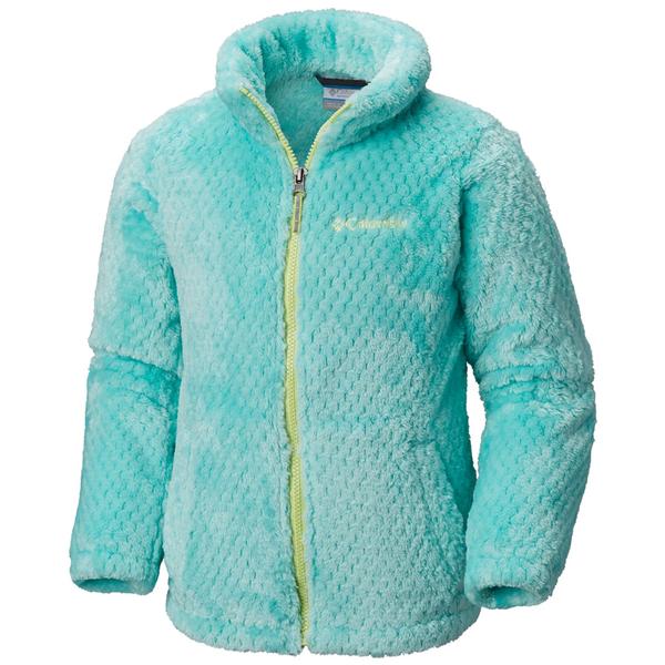 Girls’ Fluffy Fleece Full Zip Jacket