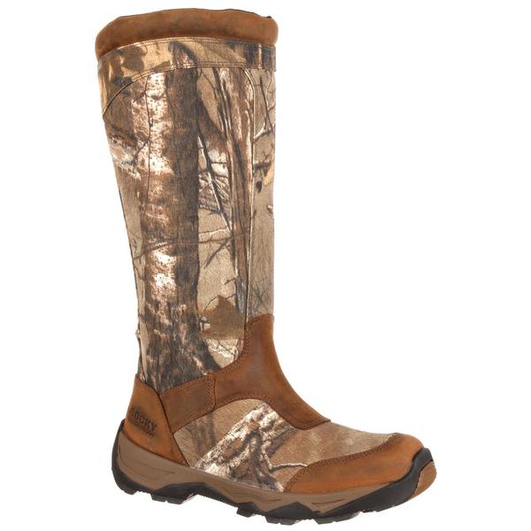 Retraction Waterproof Side-Zip Snake Boot