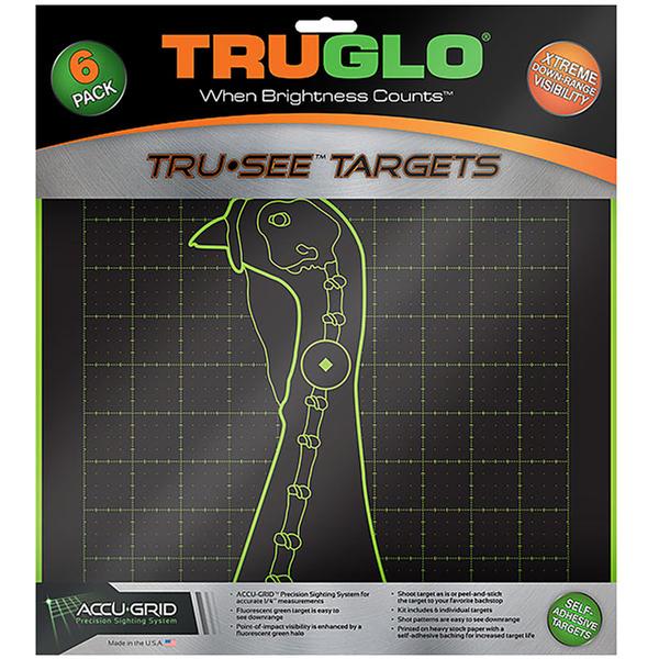 TRU•SEE TURKEY TARGET 12X12 6-PACK