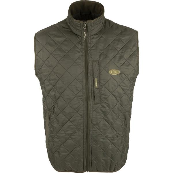 DELTA QUILTED FLEECE LINED VEST