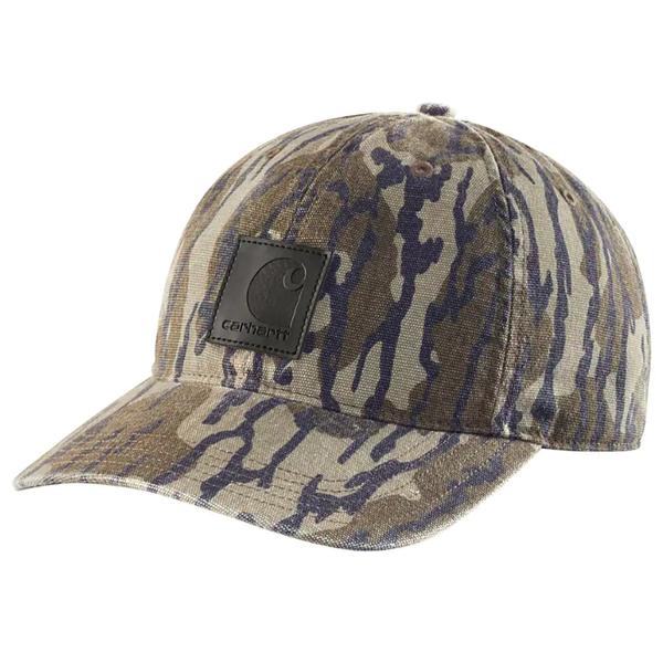 MEN'S CANVAS CAMO CAP