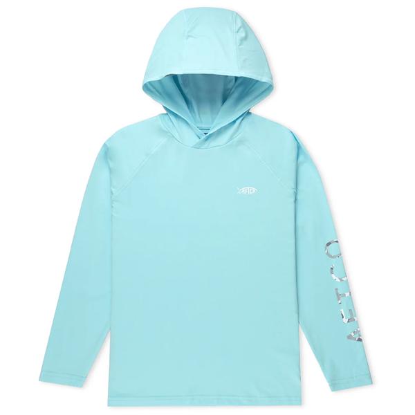 BOYS SAMURAI 2 PERFORMANCE HOODIE CLEARWATERHTHR