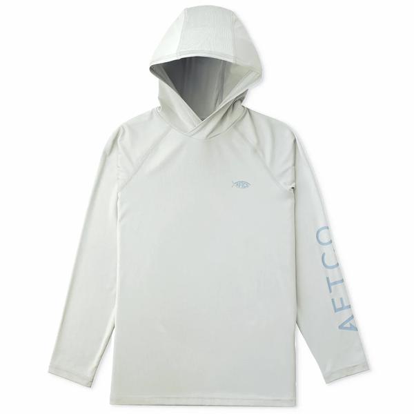 BOYS SAMURAI 2 PERFORMANCE HOODIE OYSTERGREYHTHR