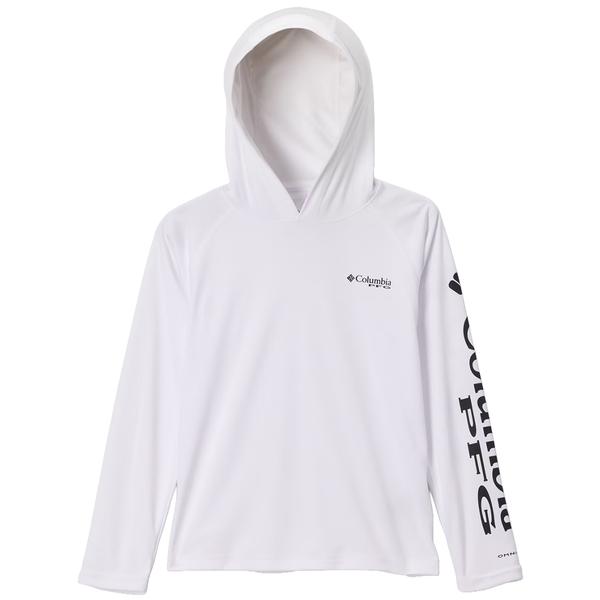 BOYS TERMINAL TACKLE HOODIE 101/WHITE/BLACK