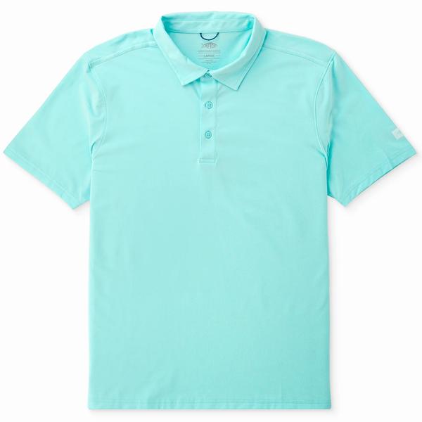AIR O MESH POLO SHORELINEBLUEHTHR