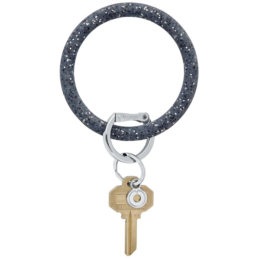 Big O Key Rings Sport Silicone Confetti