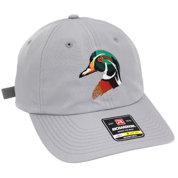 WOODS N WATER WOOD DUCK HEAD LIGHTGREY