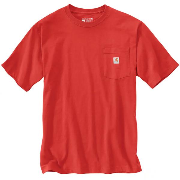 MEN`S WORKWEAR POCKET S/S T-SHIRT RB9/ROASTEDTOMATO