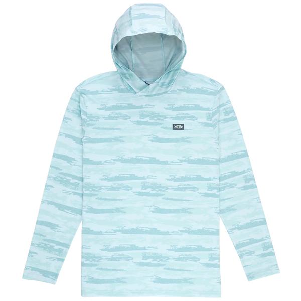 OCEAN BOUND UPF PRINTED HOODIE