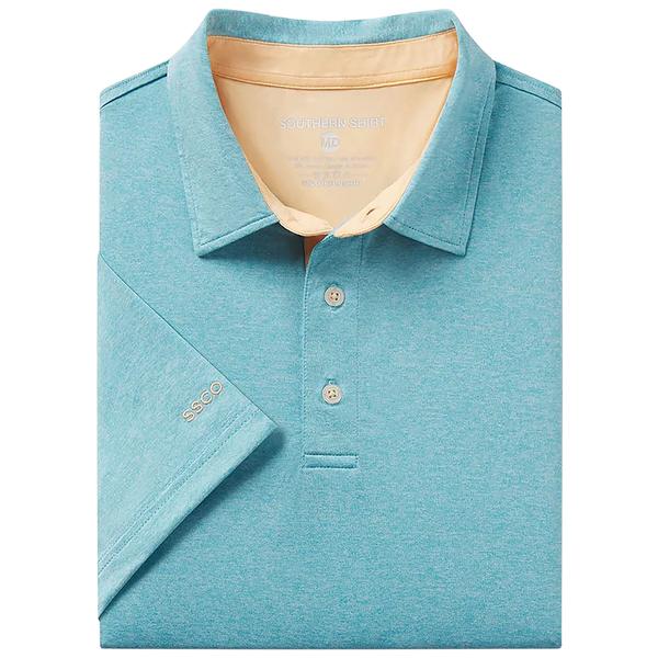 MEN'S GRAYTON HEATHER POLO 1711/MAUIWOWIE