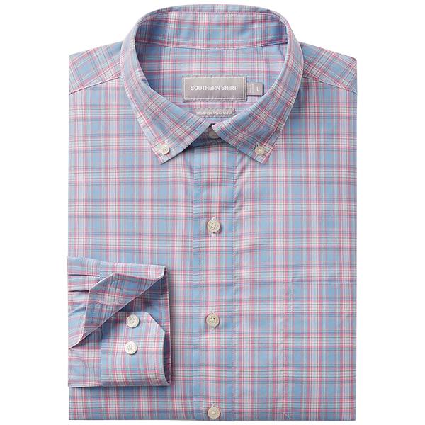 EDMONTON PLAID L/S 1443/ARUBA