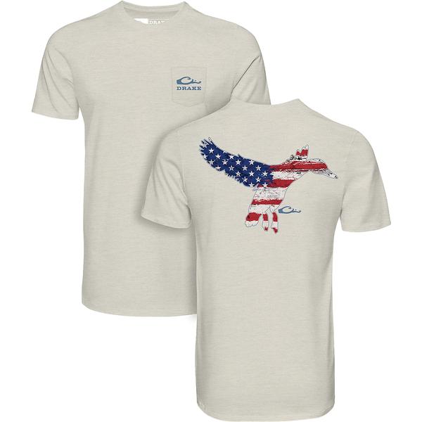 AMERICANA FLYING DUCK S/S TEE CMK/COCONUTMILK