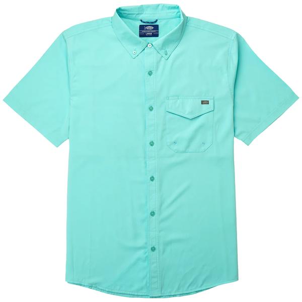 MEN'S PALOMAR TECH S/S SHORELINEBLUE