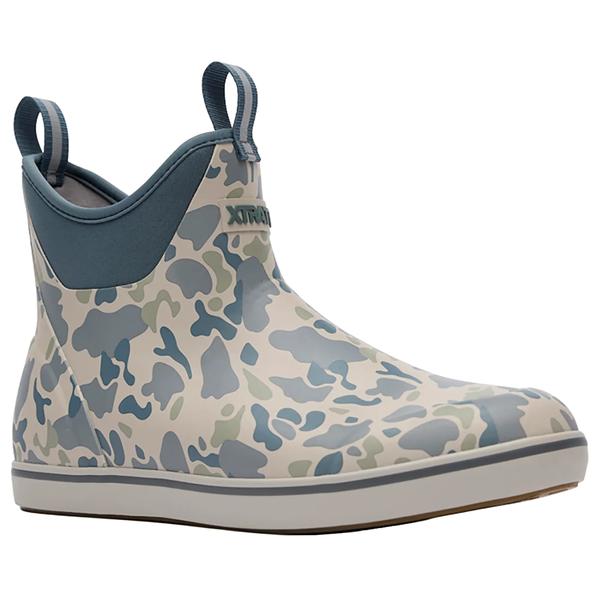 MENS 6`` ANKLE DECK BOOT DC20/STORMY/DUCKCAMO