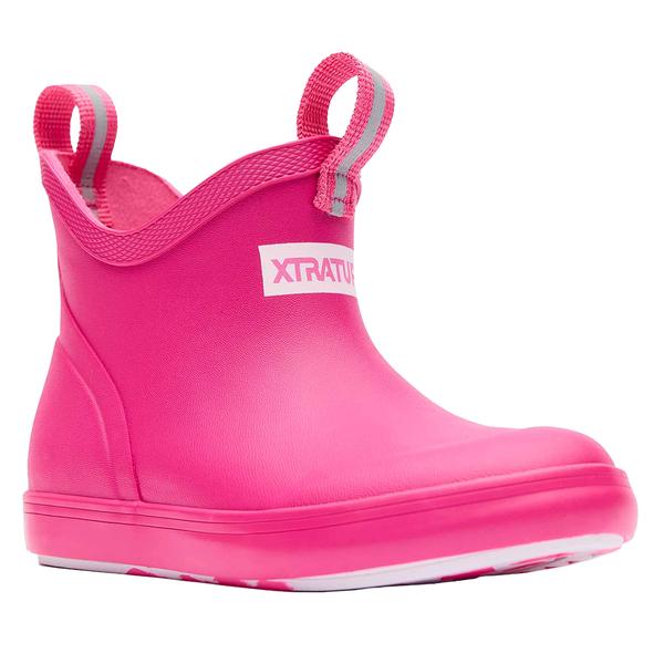 KIDS ANKLE DECK BOOT 451C/NEONPINK