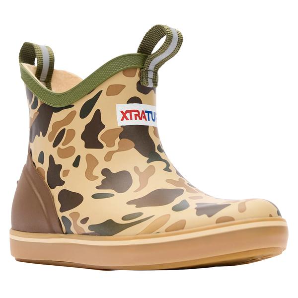 KIDS ANKLE DECK BOOT DCM/DUCKCAMO/BEIGE