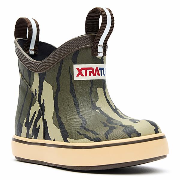 KIDS ANKLE DECK BOOT MOB/BOTTOMLAND