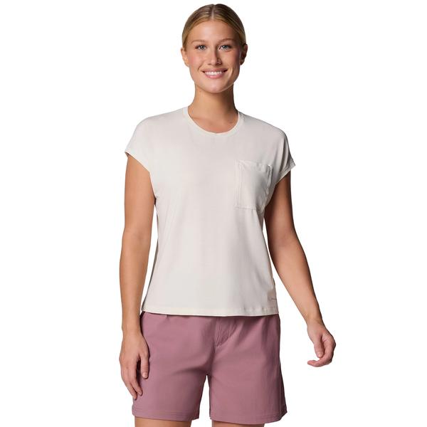 WOMEN'S BOUNDLESS TREK S/S TEE 125/SEASALT
