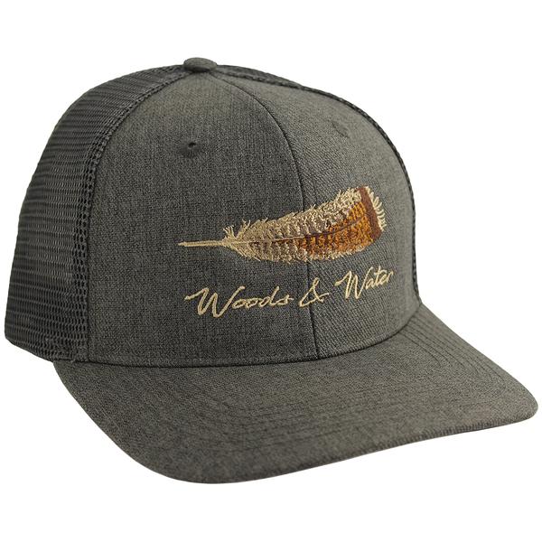 SLATE TURKEY FEATHER WOODS N WATER CHARCOAL