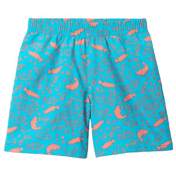 YOUTH SUPER BACKCAST II SHORT 443/OCEANTEAL/PAIS