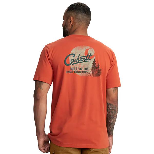 MEN'S RELAXED FIT LW SS CAMP GRAPHIC TEE