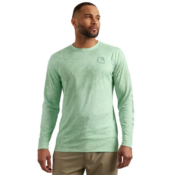 MEN'S FORCE SUN LW LS PRINT TEE