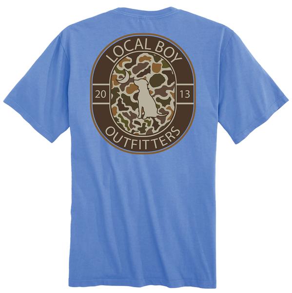 YOUTH VINTAGE CREST SS TEE MARINA