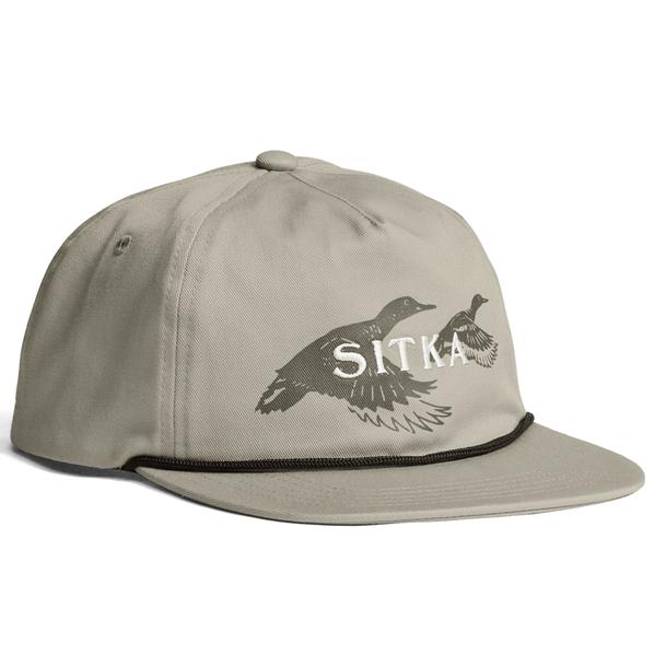 RISING TEAL UNSTRUCTURED SNAPBACK OAK/OAK
