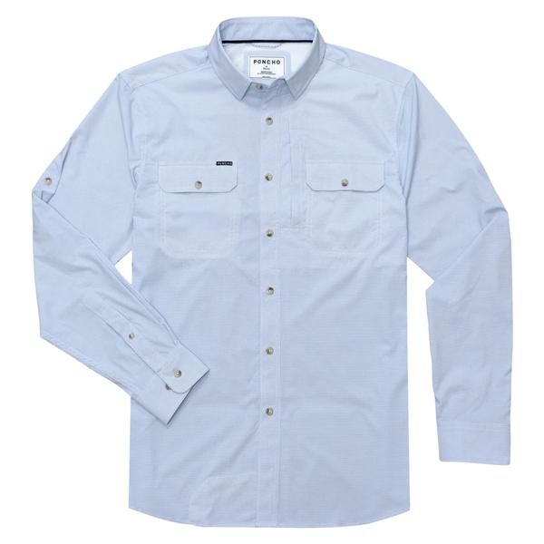 Men's Original L/S - Poncho BLUEFISH