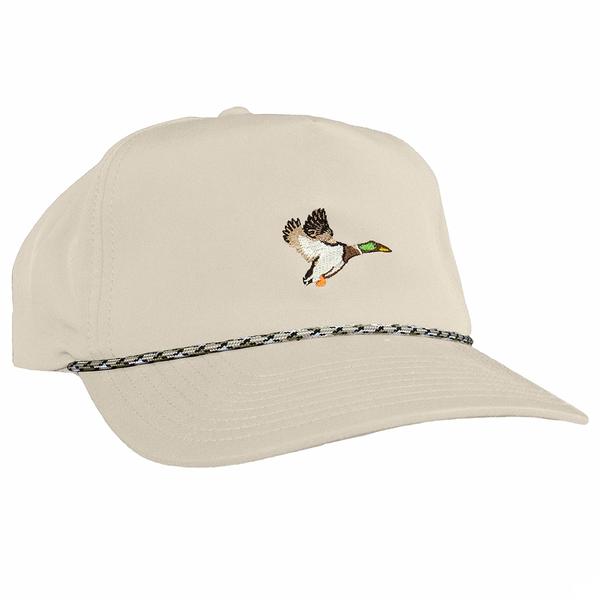 TAN MALLARD ROPE HAT