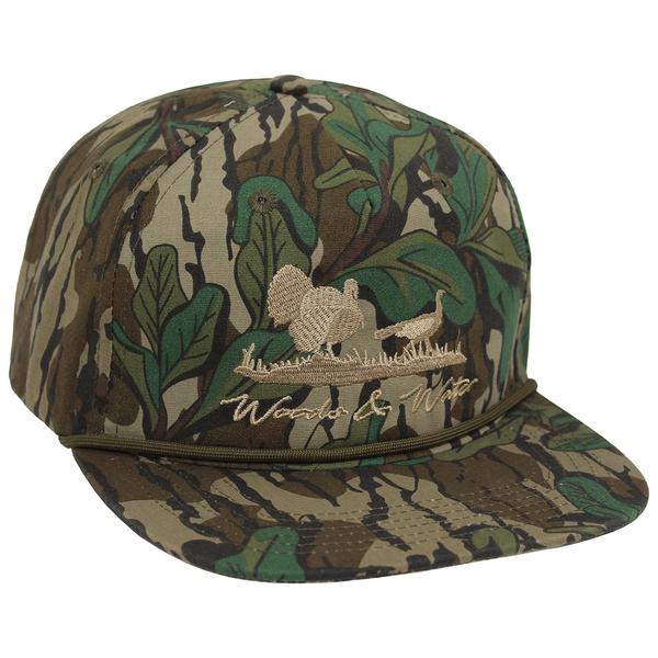 GOAT ROPE GOBBLER/HEN ON LIMB GREENLEAF