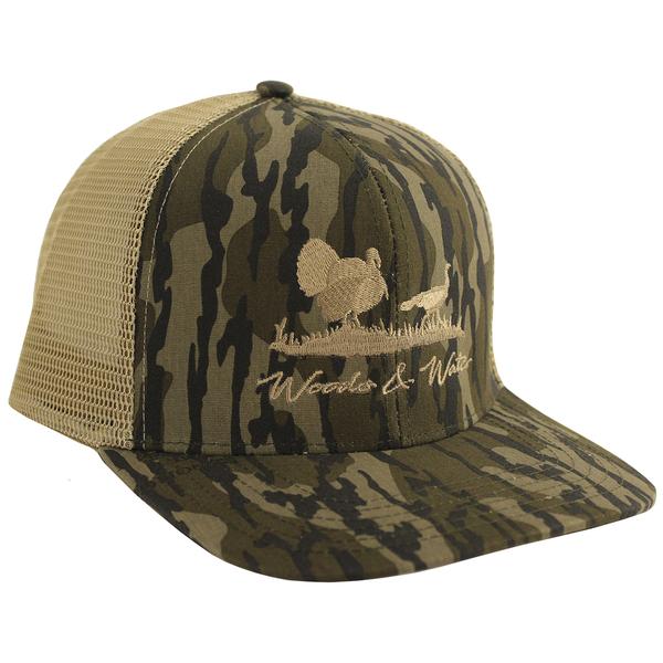 SLATE GOBBLER/HEN ON LIMB BOTTOMLAND/BALSA