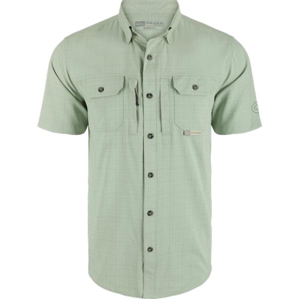 WINGSHOOTER TREY S/S CROSS HATCH DSE/DESERTSAGE