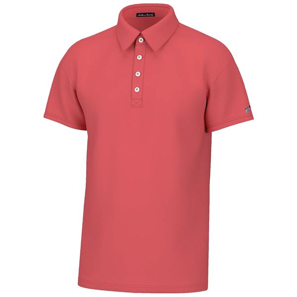 CHARLES 4-BUTTON PIQUE POLO