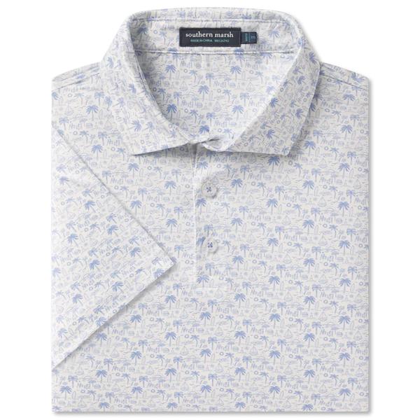 Youth Flyline Performance Polo - Summertime Blues