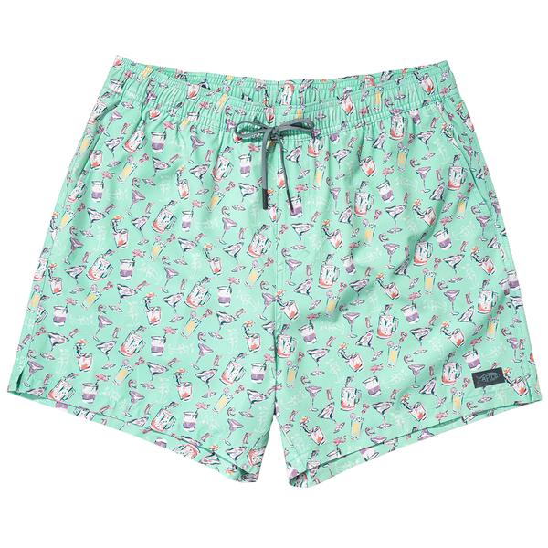 Strike Swim Shorts Print BEACHGLASS