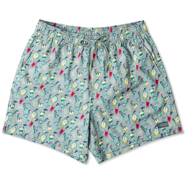 Strike Swim Shorts Print GREY