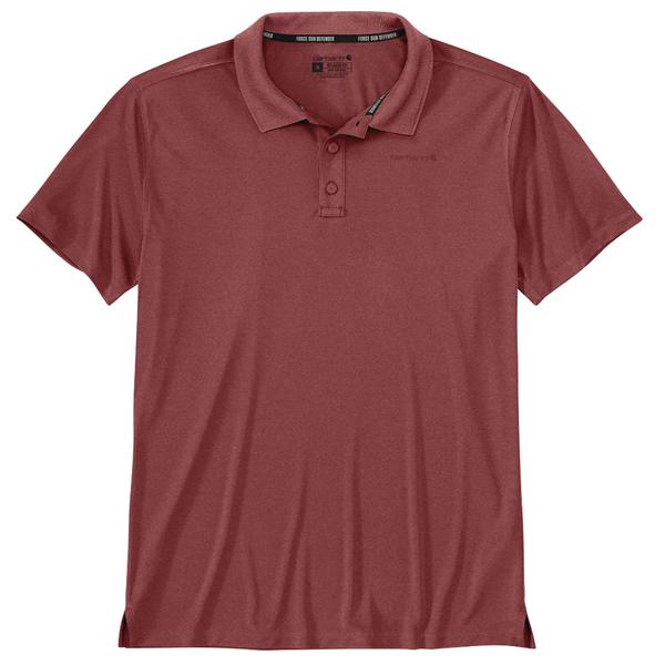 MEN'S FORCE SUN RELAXED FIT LW SS POLO