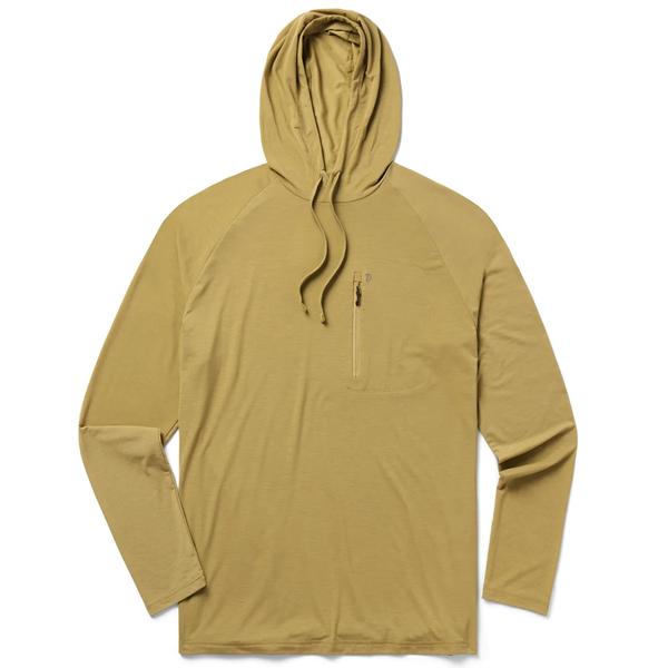 MEN`S Lightweight PERFORMANCE DRIRELEASE HOODIE 256/WHEAT