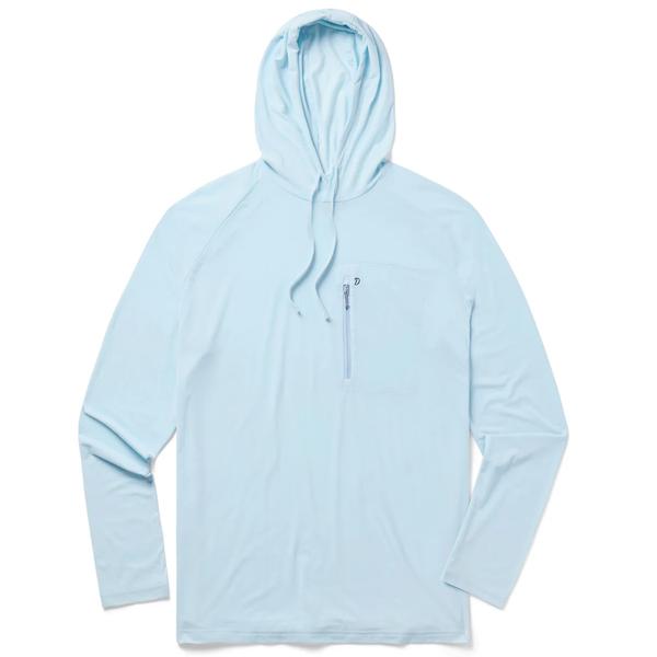 MEN`S Lightweight PERFORMANCE DRIRELEASE HOODIE 444/ICEWATER