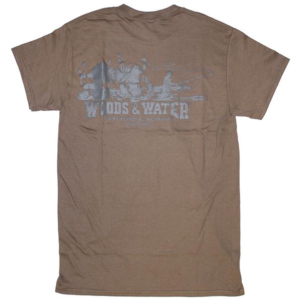 GILDAN SINGLE COLOR WW TRIO 1 S/S TEE BROWNSAVANA/CHAR