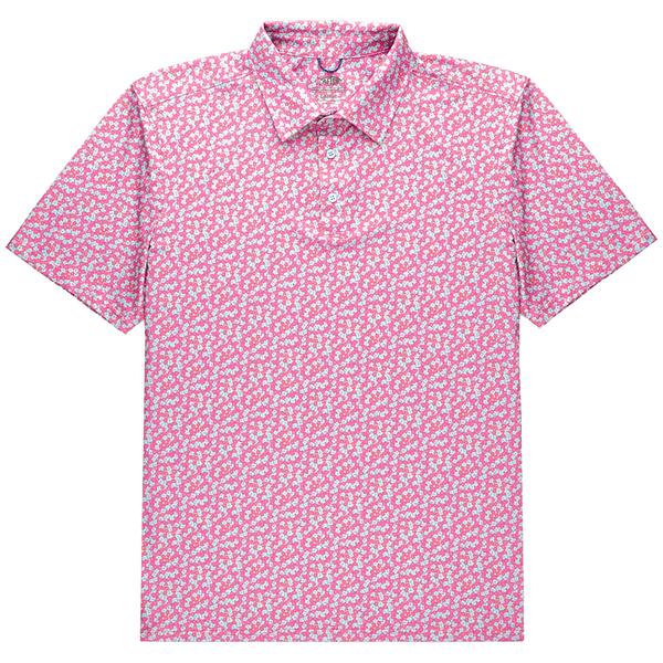 MEN'S CYPRESS PRINTED POLO QUIETTIDE