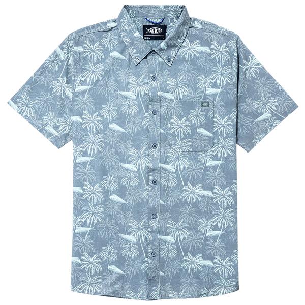 MEN'S BOATBAR S/S SHIRT HARBORGREY