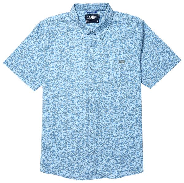 MEN'S BOATBAR S/S SHIRT SEASIDE