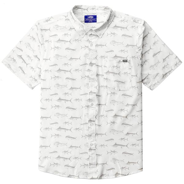 MEN'S BOATBAR S/S SHIRT WHITE
