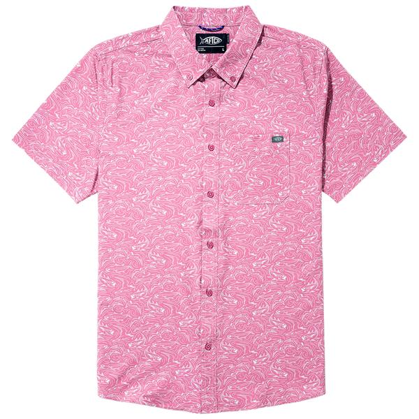 MEN'S BOATBAR S/S SHIRT WILDROSE