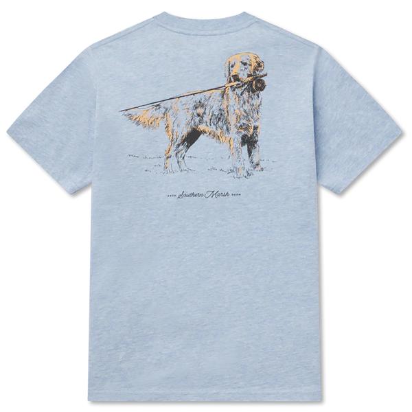 YOUTH GOLDEN DAYS TEE WASHEDSKYBLUE
