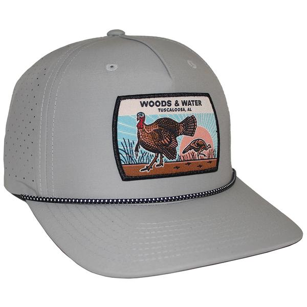 TURKEY RICHARDSON HAT 355/SILVER/BLACK