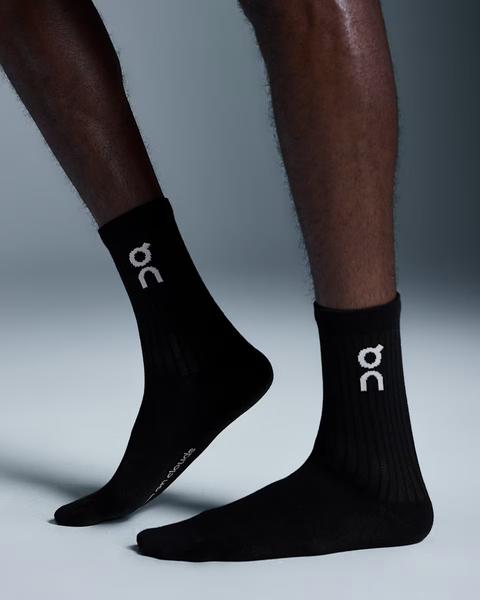 UNISEX LOGO SOCK HIGH 3 PACK BLACK
