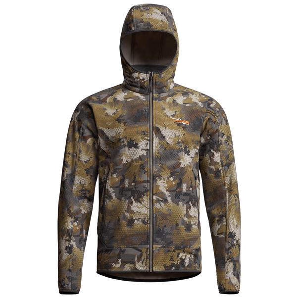 MEN'S ALPHA FLEECE HOODED JACKET TM/OPTIFADETIMBER